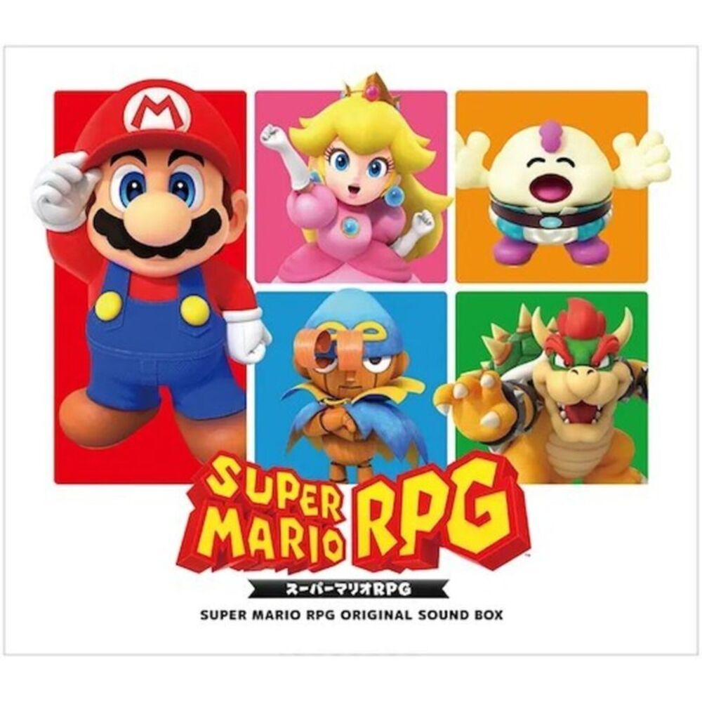 Super Mario Rpg Original Sound Box - Super Mario RPG Original Sound Box